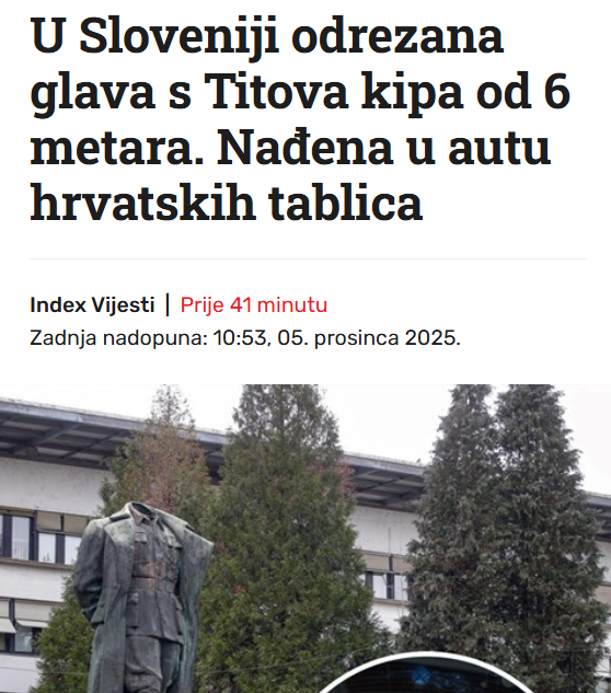 Kad se male ruke slože...
🤣
Slovensko-hrvatski 🇸🇮🤝🇭🇷 teamwork!
💪💪💪

Otkinulo monstrumu glavu.
🤣🤣🤣