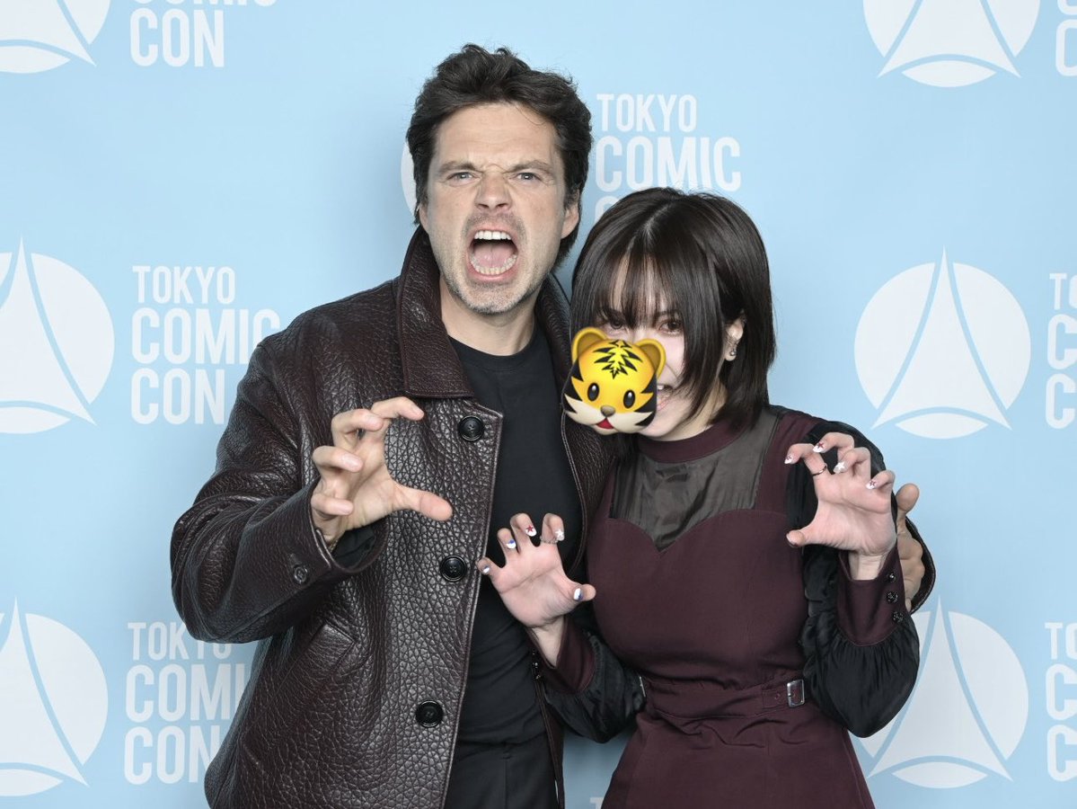 Guys he is a cat confirmed #セバスチャン・スタン #東京コミコン2025