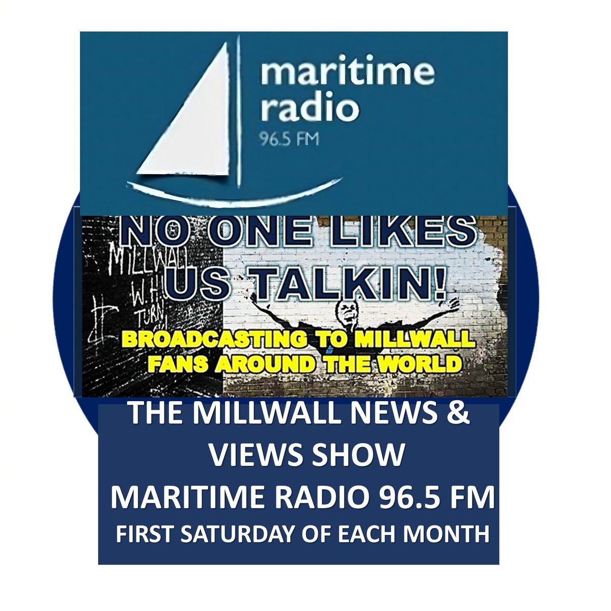 NO FRIDAY SHOW BUT LIVE 8 PM ON SATURDAY ON 96.5 FM OR <a href="/maritimeLDN/">Maritime Radio</a> WEBSITE 💙🦁