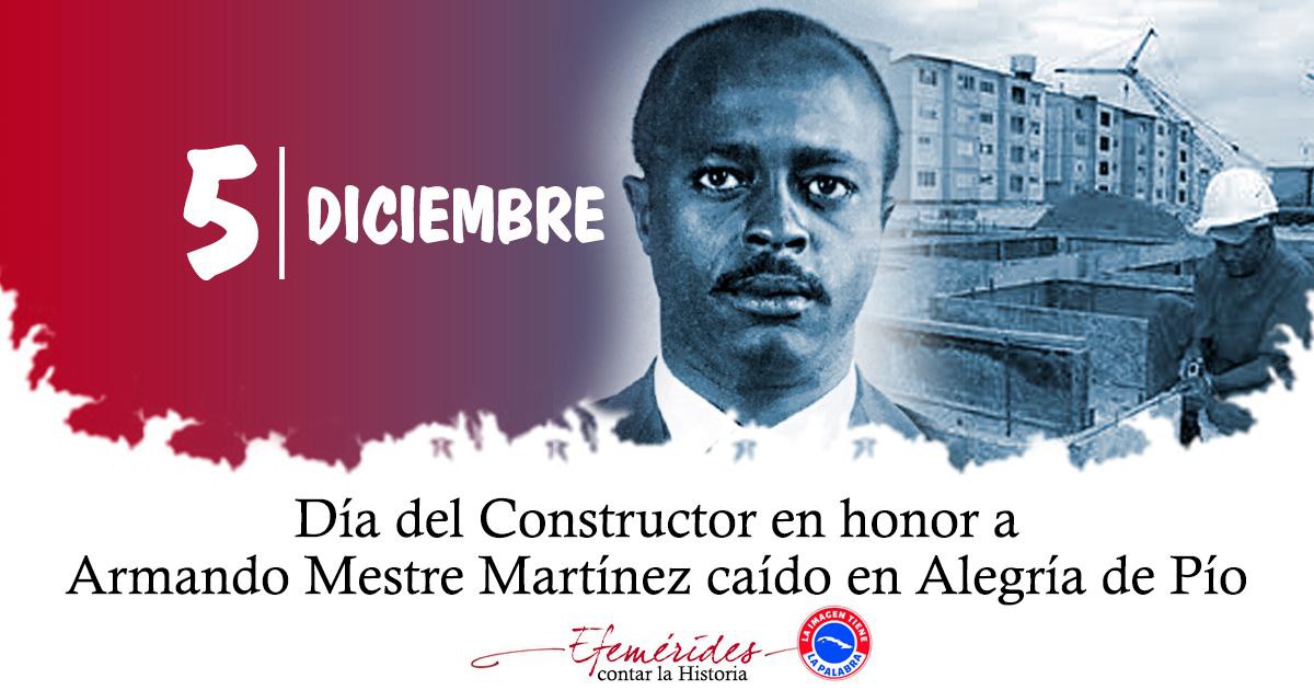 🇨🇺 DÍA DEL CONSTRUCTOR EN CUBA.
FIDEL "dignos hombres de los cascos blancos"
A todos los constructores felicidades.
A los de la Unión de Construcciones Militares nuestra gratitud por lo que hacen y seguirán haciendo.
 #CubaViveEnSuHistoria