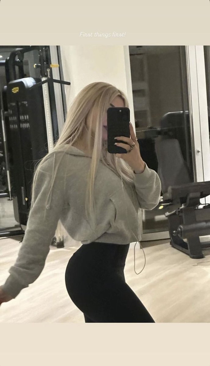 Guten Morgen, Heute steht auf meinem Plan, ins Fitnessstudio zu gehen 💪🏻😊