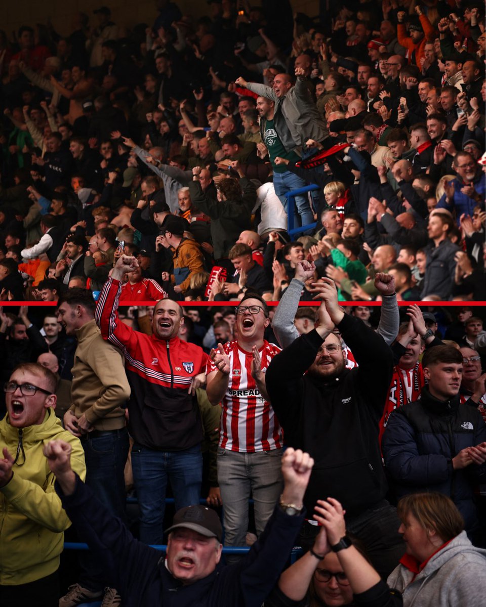 SunderlandAFC's tweet photo. The best away end this season was at _______ 🤔 https://t.co/LYjG35SQyA