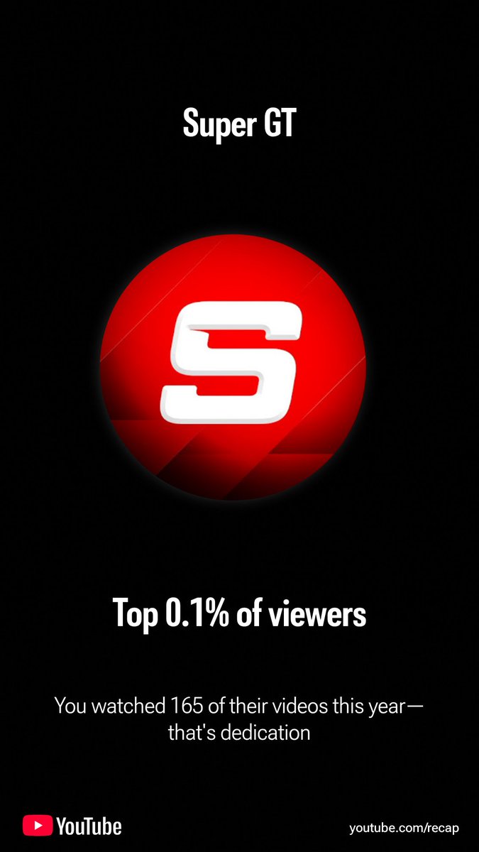 R4M_Smokescreen's tweet photo. My 7th year watching @_SuperGT was another strong one! Although I took a major step away from gaming/Gran Turismo, I still kept up to date with all the content! 
#YouTubeRecap #GranTurismo7 #GT7 https://t.co/OavnoF8nff