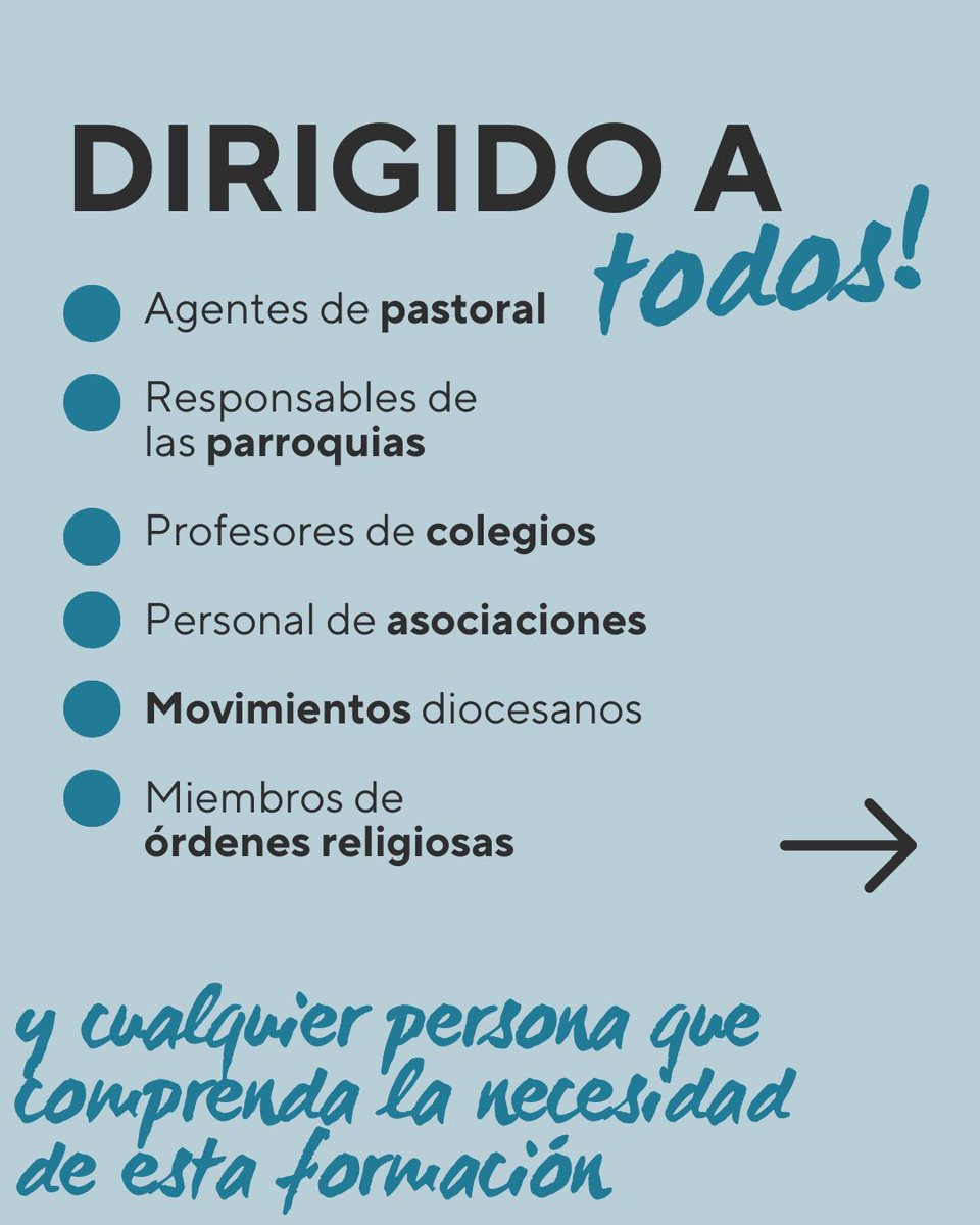 archimadrid's tweet photo. 📰Abiertas las inscripciones para la 7ª edición del curso online de atención y prevención de abusos de #REPARA
📅26 enero – 26 marzo
👥25 plazas
🔗Inscripción en nuestra página web y en Repara
https://t.co/tmtoiIW0kO https://t.co/XFtZd3D9ki