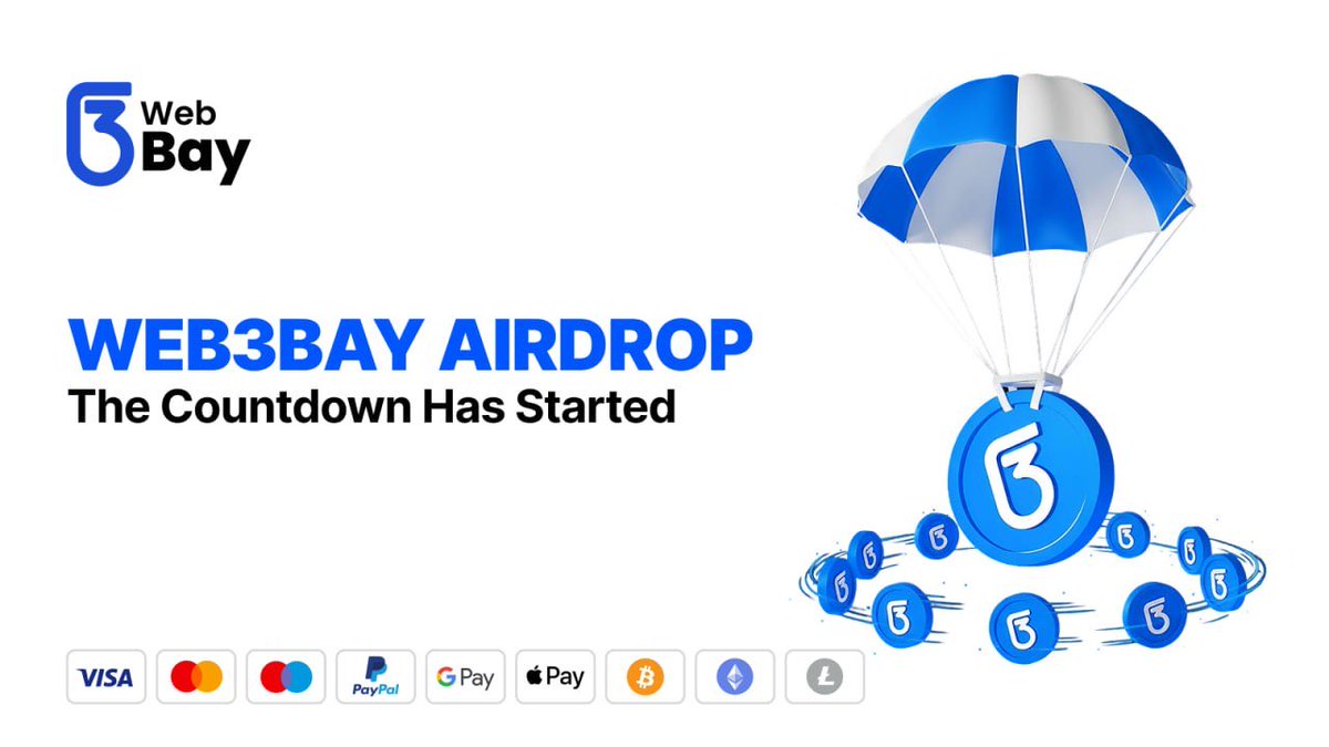 web3bayofficial's tweet image. 🔥WEB3BAY AIRDROP COUNTDOWN HAS OFFICIALLY STARTED!🔥

🛡Prepare your wallet. Secure your spot. Clock is ticking.
The Web3Bay Airdrop window is about to open.

Stay tuned and be fully prepared!

#Web3Bay #Web3 #Crypto #Airdrop #Soon #Countdown