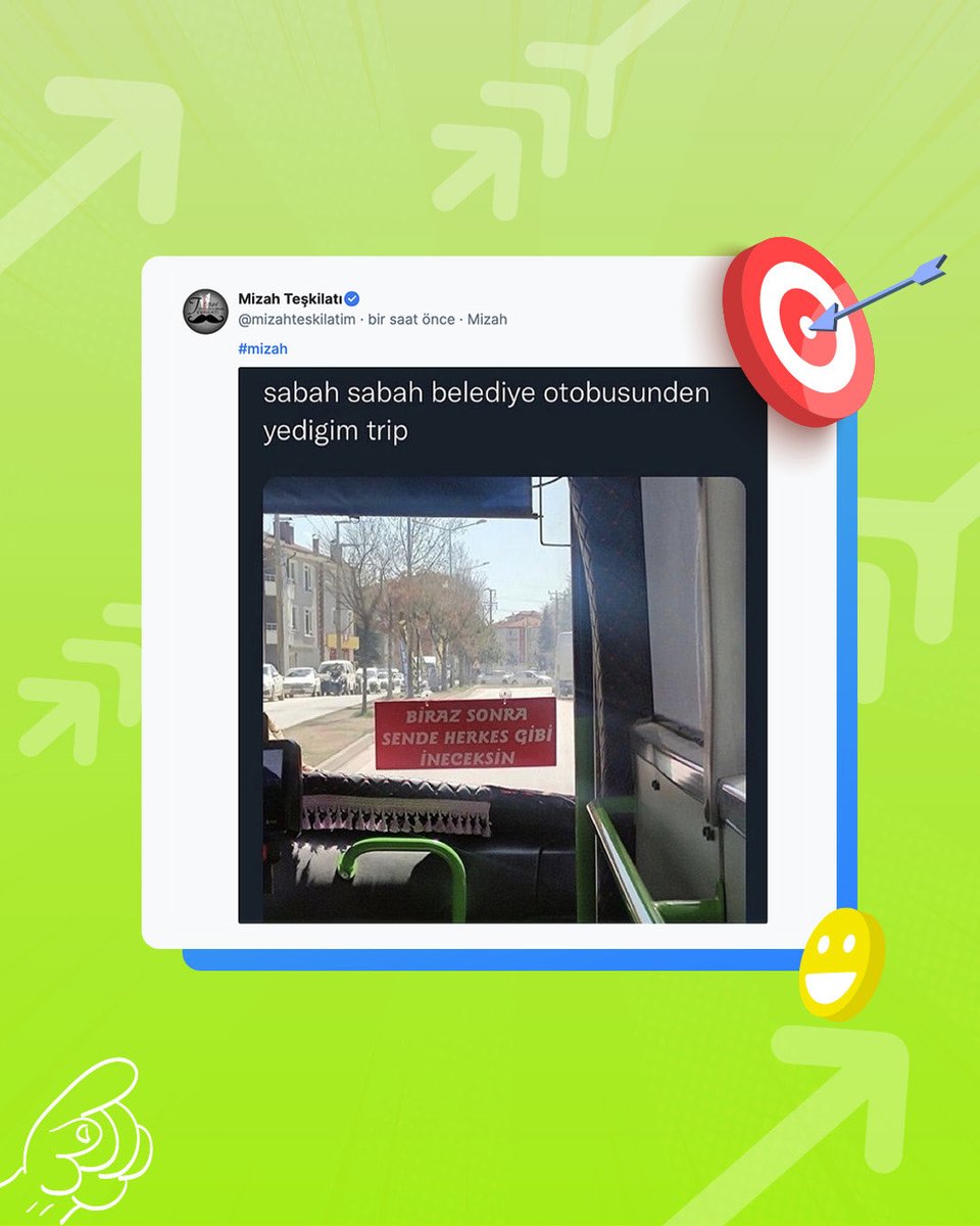 Üstüme gelmeyin ben zaten dolmuşum…

#Yaaydayiz