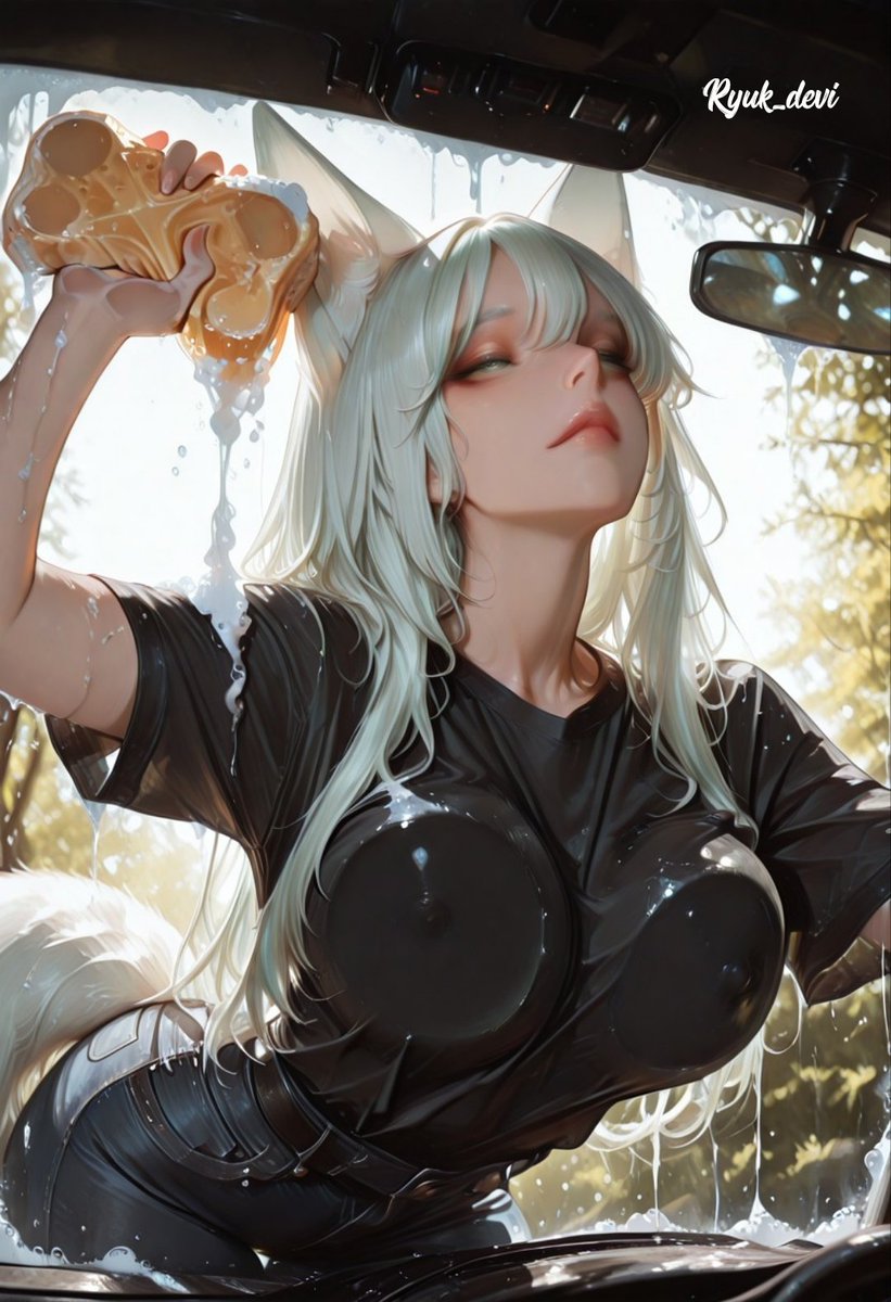Do you need a Foxy car wash ?

Happy #FoxyFriday 🦊

#AIイラスト #AIArtistCommunity #Aiart️ #FoxGirlFridayAI 

[SFW. No Nudity]