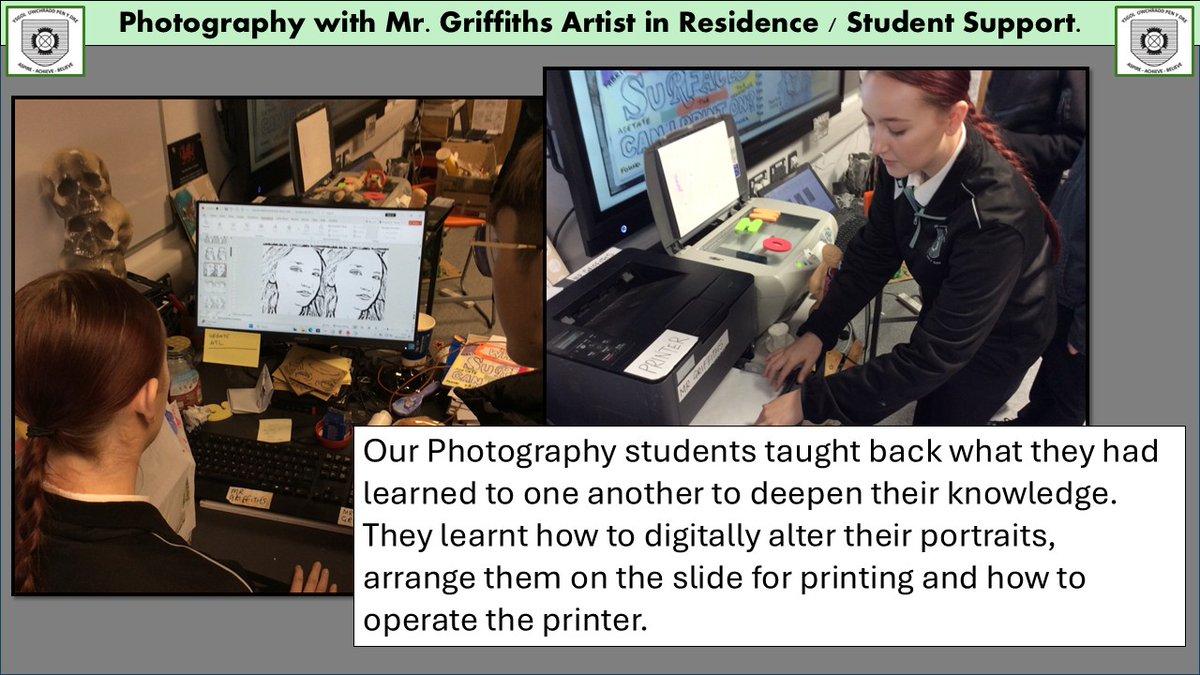 Pen-Y-Dre Art Department / Yr Adran Gelf Penydre. tweet media