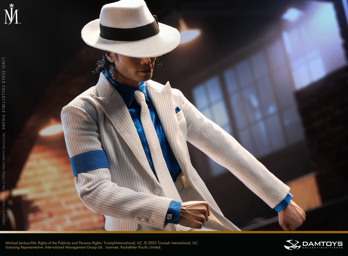 damtoys's tweet photo. DAMTOYS 1/6 Scale Action Figure: Michael Jackson "Smooth Criminal" - A Tribute to a Classic
DAMTOYS 1/6 "Smooth Criminal" Michael Jackson Standard Edition（NO.DMS048）
DAMTOYS 1/6 "Smooth Criminal" Michael Jackson Deluxe's edition(No.DMS048S) https://t.co/ipgI9PdIH2