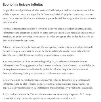 _nissanbro's tweet photo. Si tienes en cartera a Tasmea $tea.ax o te interesa, en la publicación de hoy hablo de ella: economía física, bajos múltiplos e infinitas sinergias con cada adquisición para llegar a crecimientos orgánicos difícilmente alcanzables para el resto✍️ https://t.co/6D9Y08lpmJ