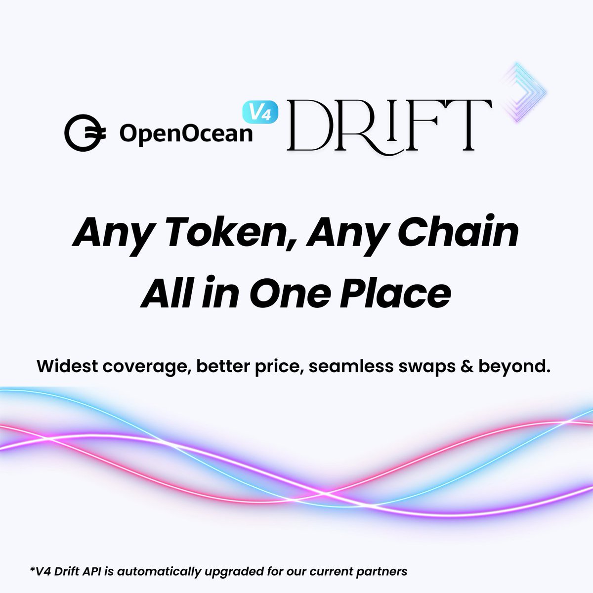 OpenOceanGlobal's tweet image. A kind reminder for the upcoming weekend:

You can trade RWAs, memecoins, bluechips - all from ONE PLACE.

No hopping apps. 
No extra fees.
Just OpenOcean things.

✨app.openocean.finance