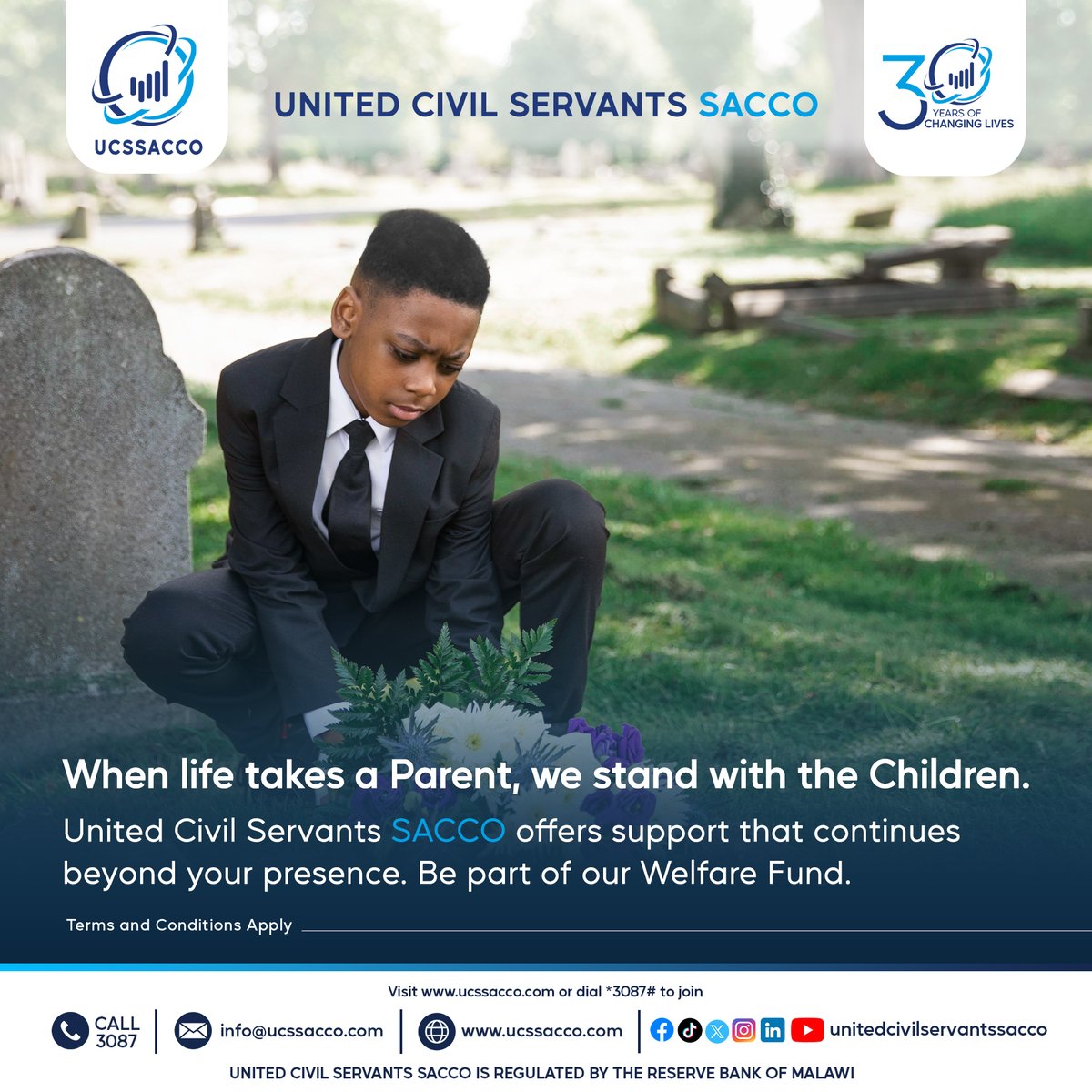 UCSSACCO's tweet image. United Civil Servants SACCO offers support that continues beyond your presence.