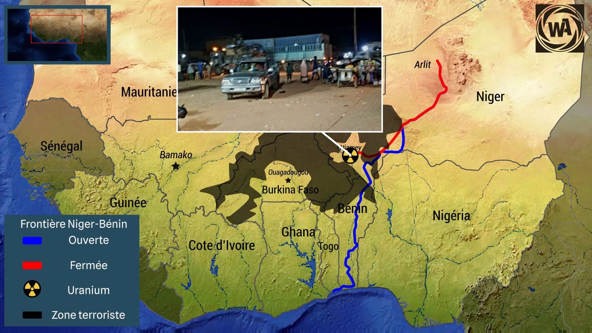 Niger 🇳🇪 | Part of the “Yellow Cake” convoy has completed its journey across the Arlit desert and reached Niamey. The first trucks arrived on the evening of November 4.
🔹 The trip went smoothly, with no major incidents reported. Additional transporters are expected to join the