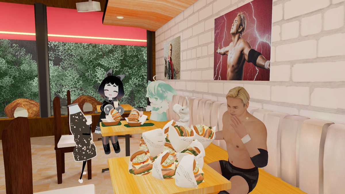 今週もお疲れ様でした
みんなで食べたモス美味しかったなぁ…🍔