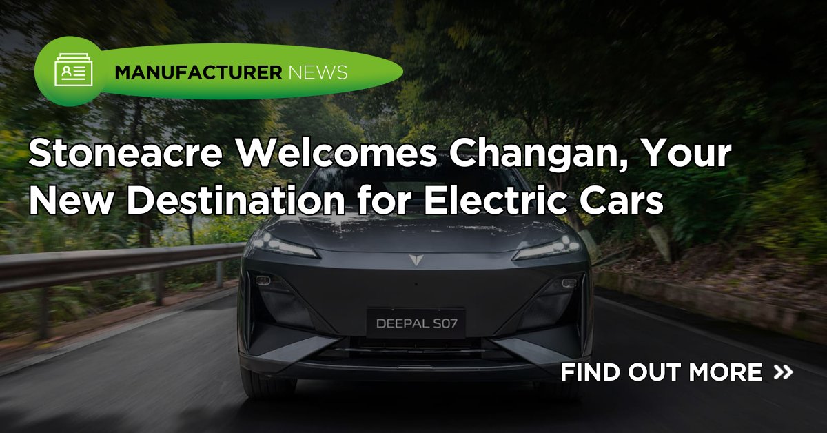 Exciting news! ⚡ 

Stoneacre is proud to welcome Changan to our family of brands 🚗

Ready to discover the future of electric mobility? Read our latest blog 👇
stoneac.re/FgrzBgY