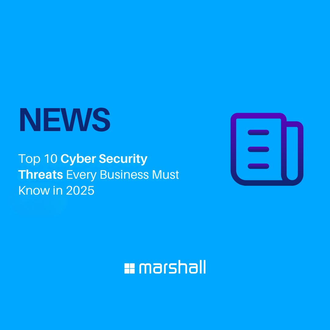 Take a moment and learn about the top 10 Cyber Security Threats Every Business Must Know in 2025 - marshallinfotech.com/top-10-cyber-s… 

#cyberthreats #cybersecurity