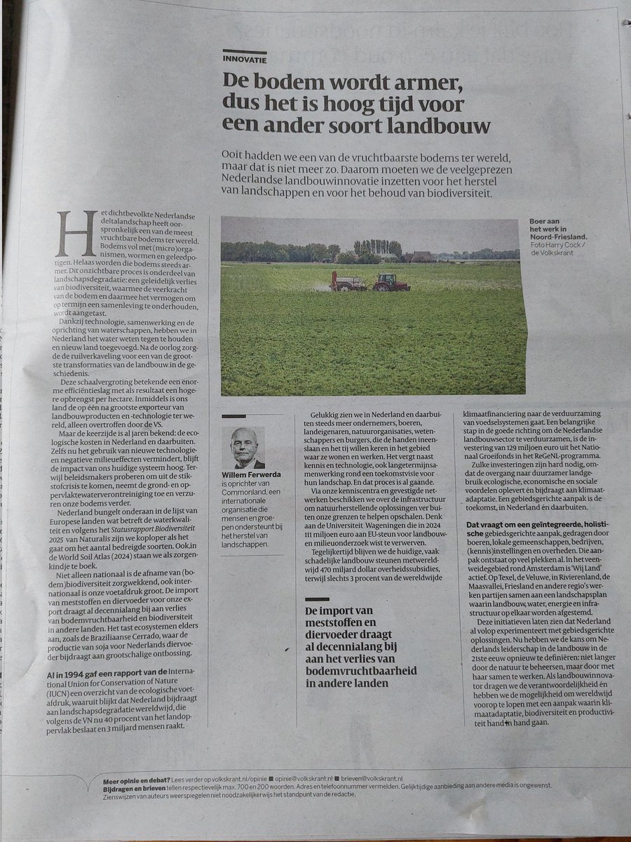 Feiten en mogelijke oplossingen. @Volkskrant