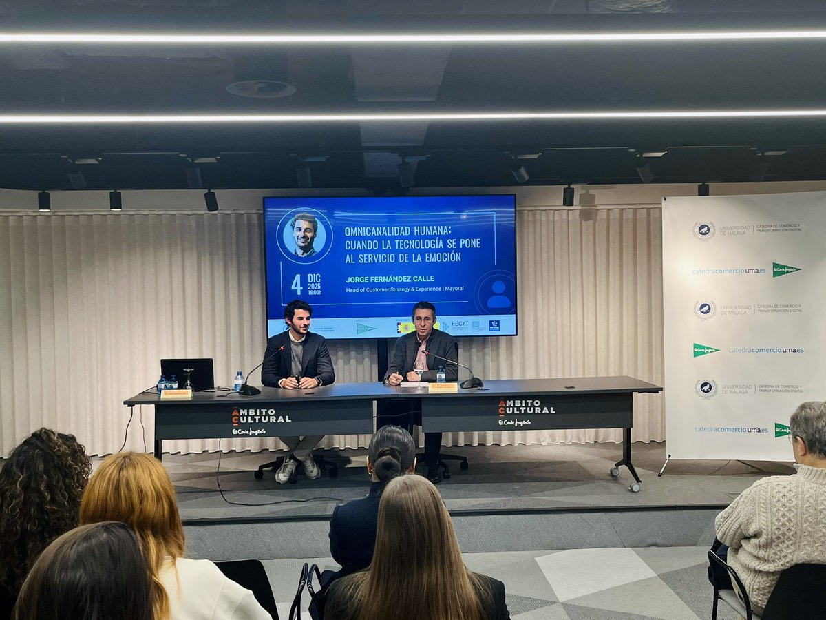 Cátedra de Comercio y Transformación Digital UMA tweet media