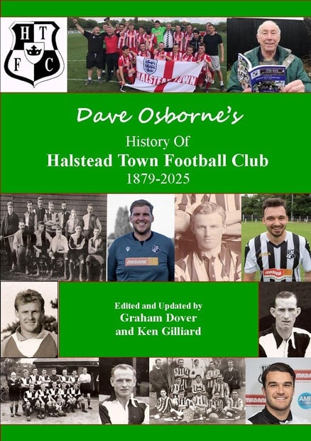 dovergraham's tweet photo. This Saturday is Halstead's final home game of 2025. The last chance to buy this ideal Christmas present. Complete history from beginnings in 1879 until end of 2024/25 season. Includes playing record of every player &amp; many photos. 144 pages. £10
(Also available on eBay) https://t.co/U7vSDRbCoa