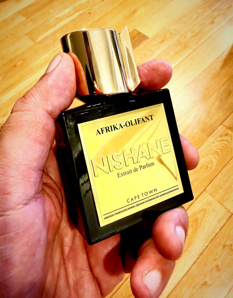 Finally got Afrika-Olifant. A must-have for fans of animalic fragrances: civet, castoreum, ambergris &amp; musk all in one. Not mass-appealing, but if this is your vibe, it’s pretty addictive. Sexy &amp; sultry. Not an everyday wear, but when you do… it definitely grabs attention!