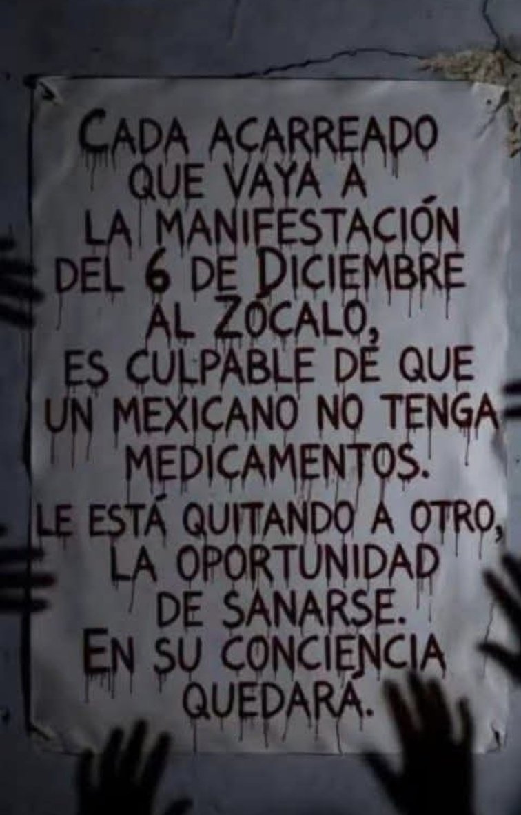 PaulinaAcevedoK's tweet image. Desde que llegó el @PartidoMorenaMx  al poder jodieron la salud, jodieron la justicia, jodieron la educación, se jodieron los fideicomisos, el FONDEN.
se jodieron a los MEXICANOS 

MORENA ESTÁ DESTRUYENDO A MÉXICO, NO SEAS PARTE DE LA FARSA EL 6 DE DICIEMBRE
#NadaQueCelebrar