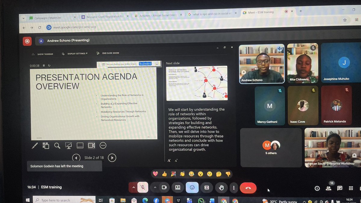 And just like that, we wrapped up our final class for the External Support Mastery (ESM) Program yesterday!

It’s been an insightful few weeks of learning, unlearning, and growing together with our incredible participants from across Africa.

A very special thank you to our