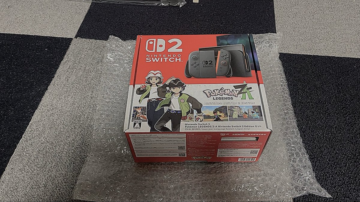 a_2440's tweet photo. やっと届きました！！
#ポケモンレジェンズZA 
#ポケモン https://t.co/oYMMrueLSq