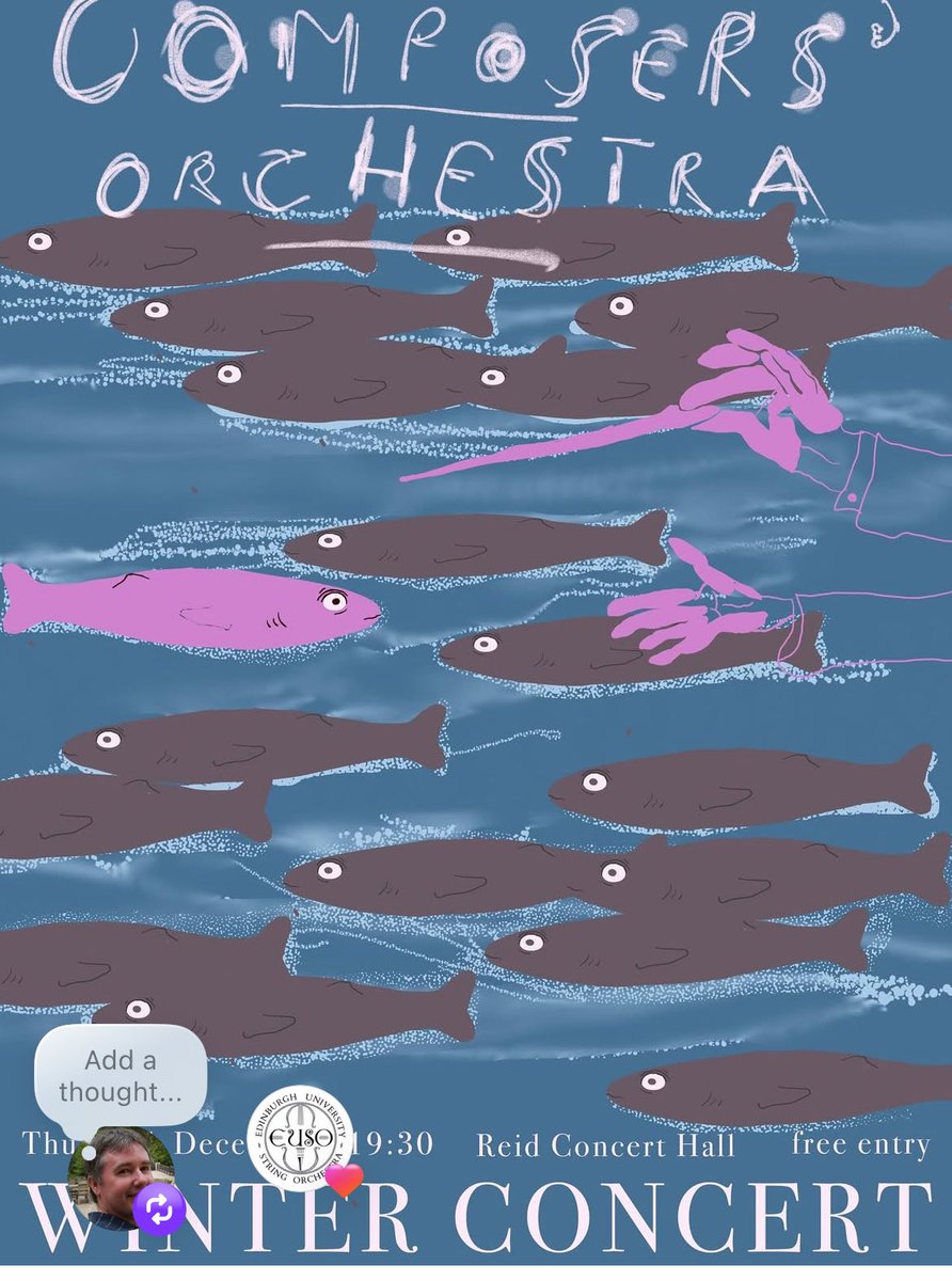 Alan_D_Morrison's tweet photo. Great music at the Composers Orchestra Winter Concert last night, wonderful compositions and performance all round! #orchestra #livemusic #original https://t.co/xN91az3P2U