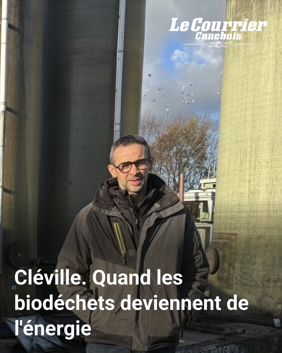 À Cléville, la méthanisation transforme les biodéchets en biométhane, illustrant une gestion innovante des déchets.
➡️ l.lecourriercauchois.fr/y6S