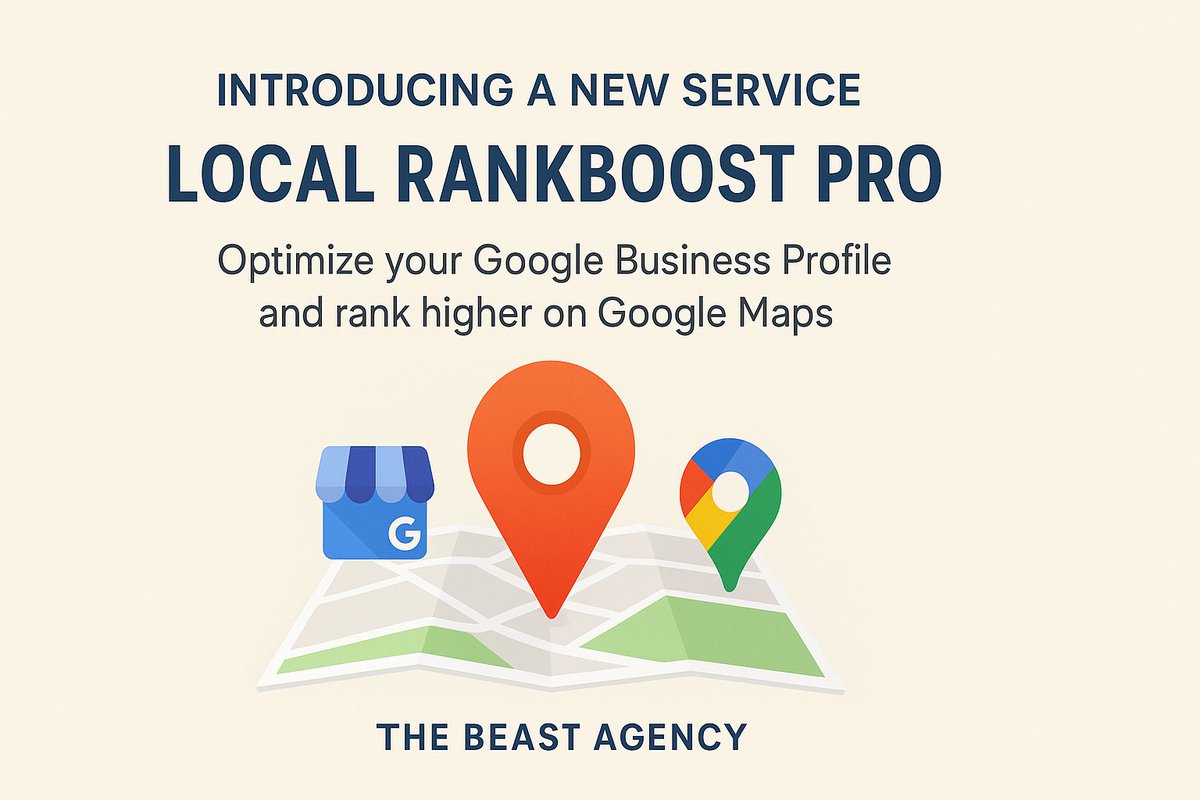 Small Businesses: If you’re not ranking on Google Maps… you’re losing customers every single day.
93% of people search local services on Google — and they choose the top 3 results.

Want your business to appear at the top?
DM “LOCAL” to get started or check our Whop listing.
