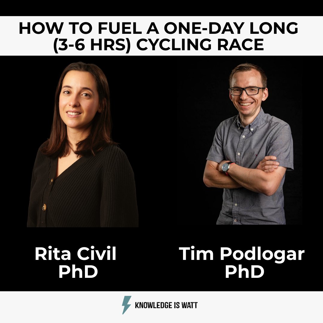 knowledgeiswatt's tweet photo. 120th KIW Research Note is Out!
"How to Fuel a One Day Long Cycling Road Race" by @RitaCivil  and @timpodlogar 
👇 
https://t.co/6hkFUFVvsr

You will learn about:
- Glycogen Loading
- Pre Race Meal
- Fuelling on the Bike
- Key Supplements https://t.co/k5ATbTk5Ul
