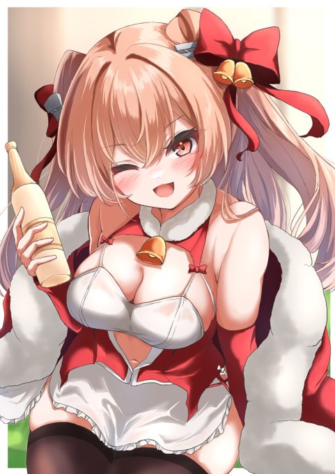 #去年の12月のイラストを無言であげる 