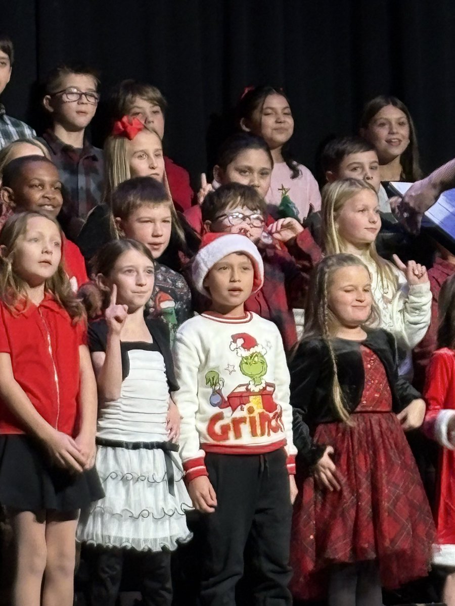 Concert fun!  Thank you Mrs. Knight for these memories!!