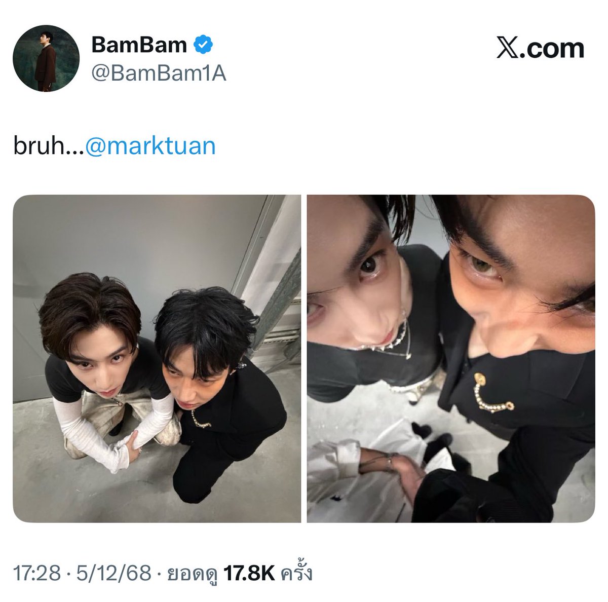 mtyb93_'s tweet photo. ในกรณีนี้ใช้ได้หรือยังคะพี่ 🥹

#MarkBam #MTBB https://t.co/cwR8gF8gct