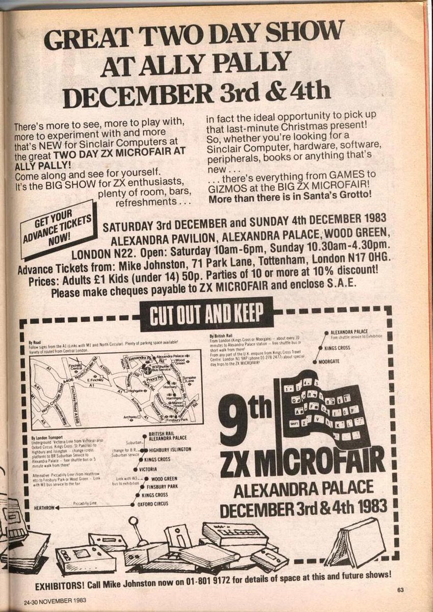 In 1983, the ZX Microfair was the place to be if you had a ZX80