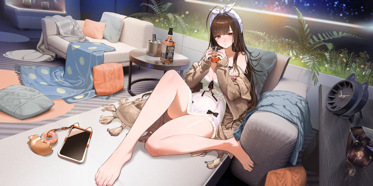 大陸版ドールズフロントライン2：エクシリウムにて実装されたローレライの新衣装KV描かせていただきました
日本版も１周年とのことでおめでとうございます！