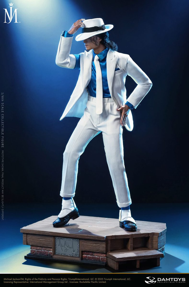 I__Love__Heroes's tweet photo. 1/6 Scale
"Smooth Criminal" Michael Jackson
Deluxe Edition
(No.DMS048S)
Standard Edition (NO.DMS048)
#DamToys https://t.co/Rb5Ms6Whpf