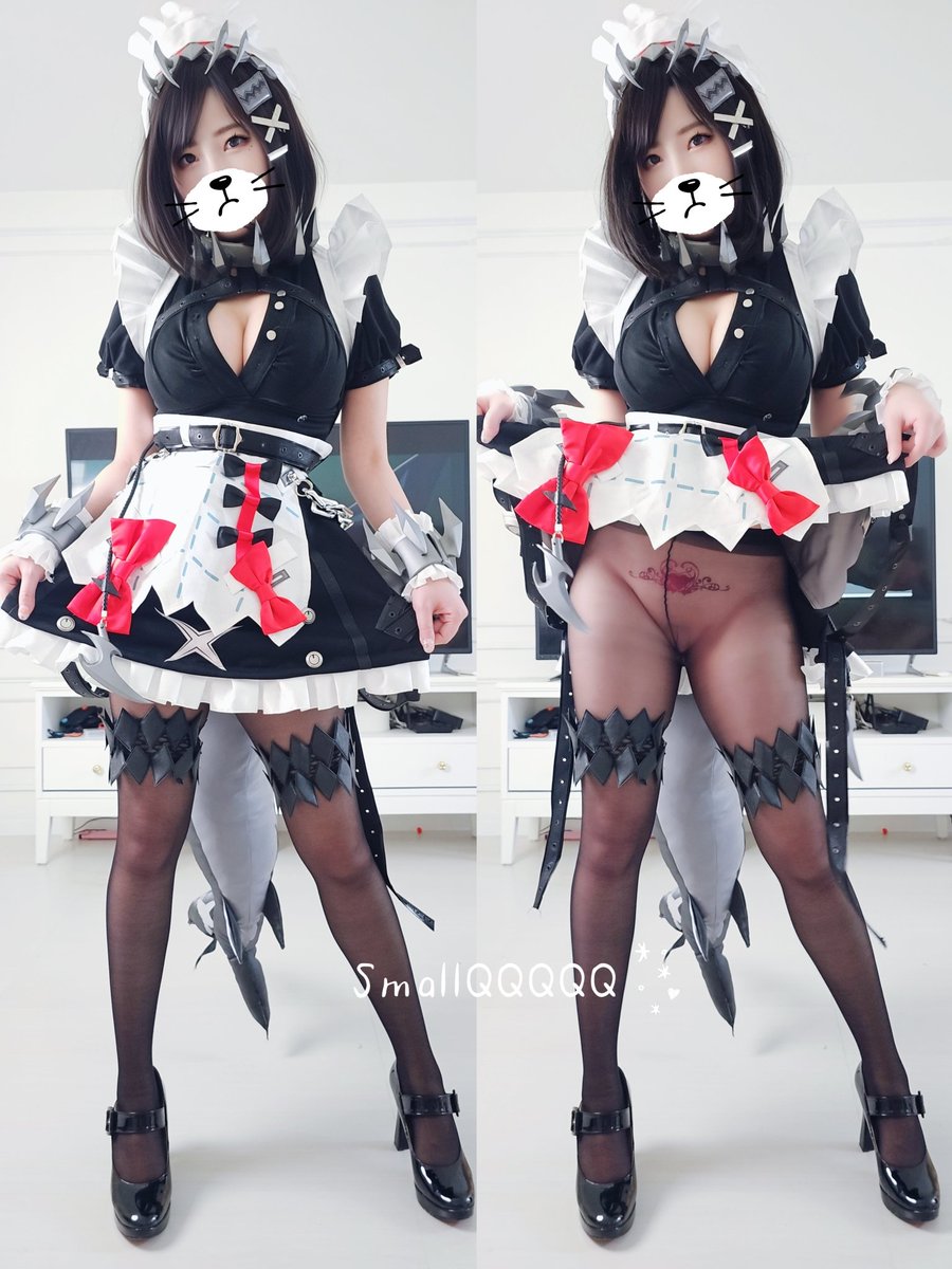 左⬅️ IG尺度 
右➡️ X尺度
喜歡哪個？不許說謊唷💓

留言+轉推✨️抽粉絲看完整相簿
#福利姬 #艾蓮喬 #絕區零