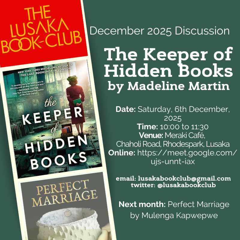 Lusaka Book Club tweet media