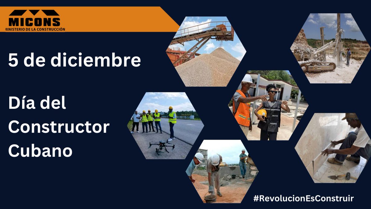 🏗️👷‍♀️👷 A propósito del Día del Constructor, <a href="/Rene_MesaMICONS/">Rene Mesa Villafaña</a>, envía una carta de felicitación a los trabajadores del sector.👇

🔗 facebook.com/share/p/1H8nKj…

#RevolucionEsConstruir🇨🇺