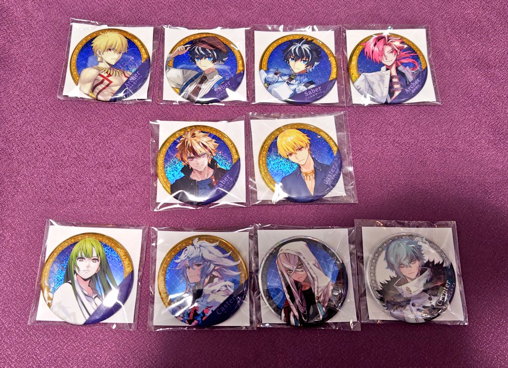 買取】Fate/GrandOrder FGO ガチャメイト サーヴァントホログラム缶