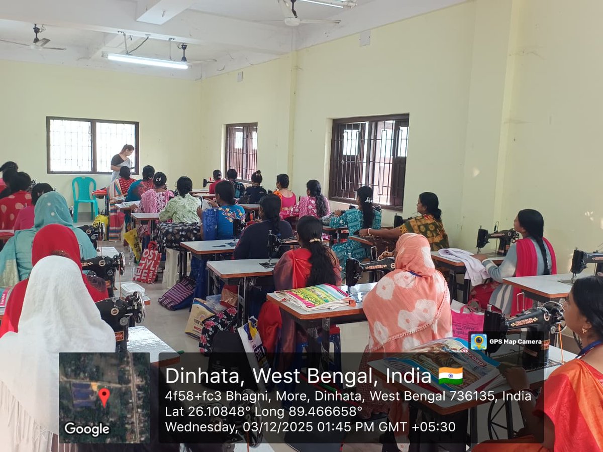UBcoochbehar's tweet photo. Assessment of Short-Term Training (STT) at Dinhata-I Block ,Cooch Behar.
TC Name : Maheshpur Handicraft and Handloom Society Dinhata-I
Course Name : GARMENT MANUFACTURING,V2
Course Duration : 390

@UtkarshBangla @DMCoochbehar @DCoochbeha53730 @dinhatacbr https://t.co/N6asqclmW9