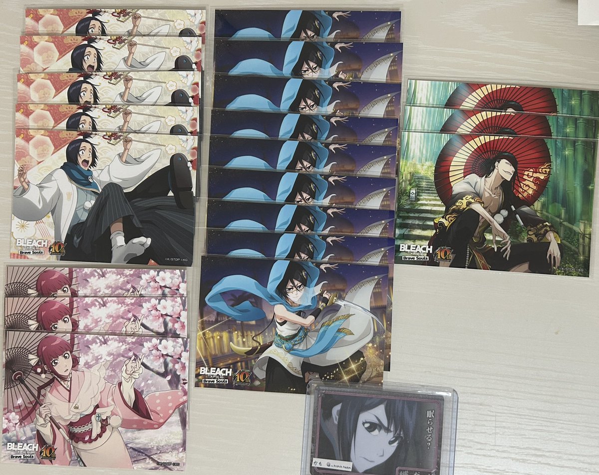 交換.譲渡]BLEACH Brave souls ブレソル ブロマイド セブンイレブン