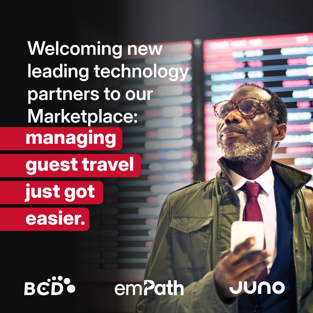 JFDEMOL's tweet image. We’re delighted to welcome two new partners to our BCD Marketplace: emPath and Juno. Alongside our proprietary solution, BCD Invite, our new partners further our commitment to #GuestTravel.

Learn more: ow.ly/plGj50XC0sE