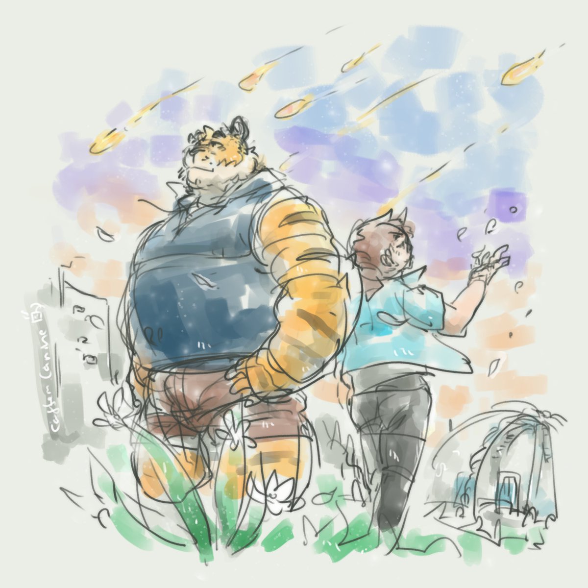 CaffeineCanine's tweet image. Daimon x Cyrus  #RtFVN