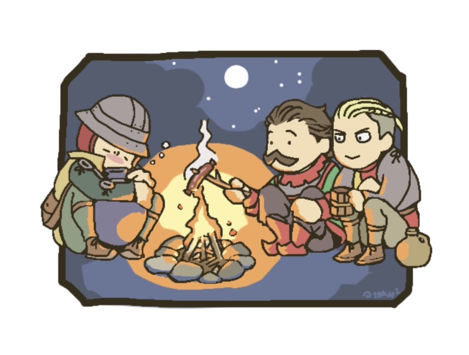 tnksp2's tweet photo. 悪魔の野営地
#KCD2 https://t.co/cMpZgQrQCR