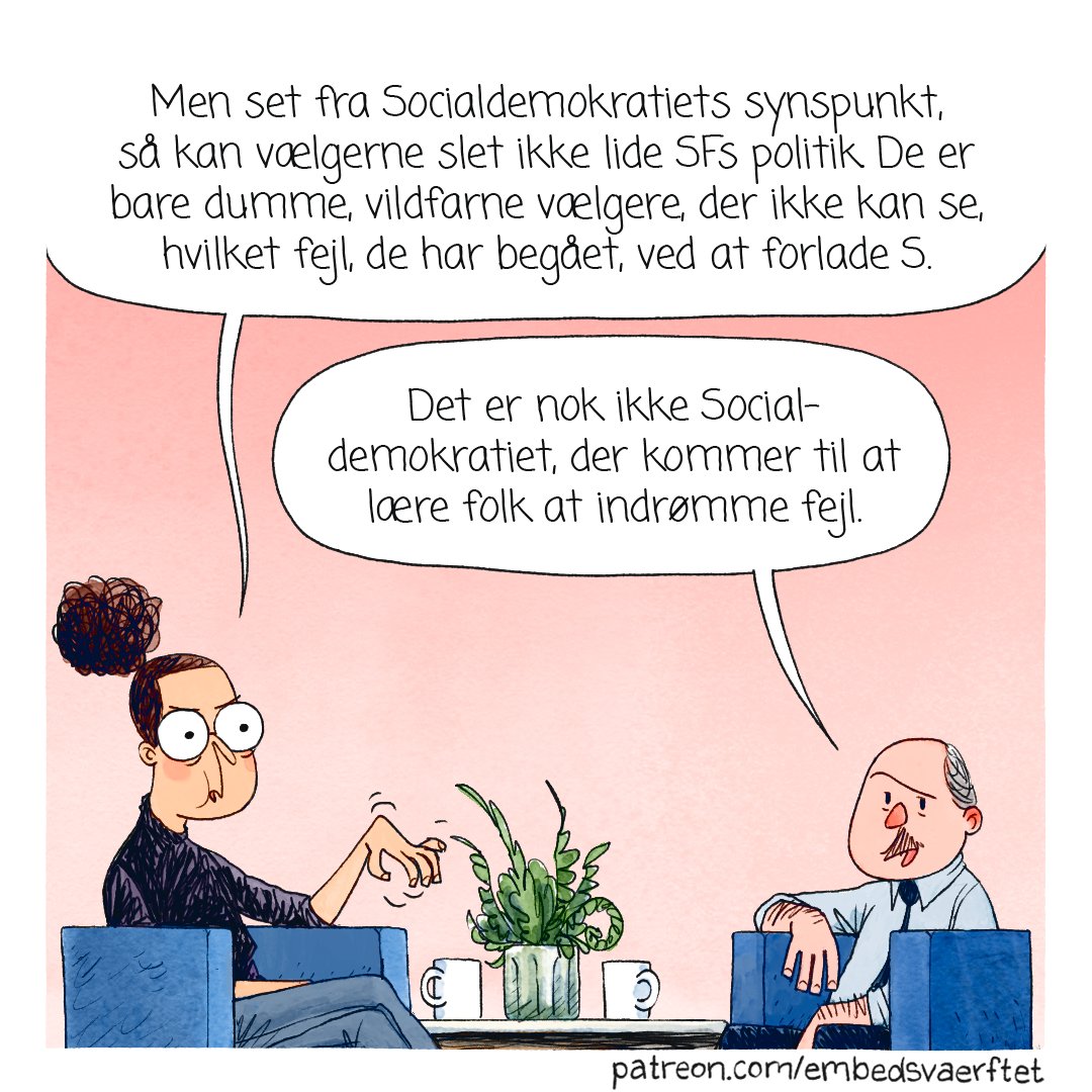 Mette Frederiksen: "Det er simpelthen gået op for mig, at der ikke kommer noget godt ud af at tæske løs på mine venner"

Analyseapparatet i Socialdemokratiet er helt oppe på de store tandhjul i dag #dkpol