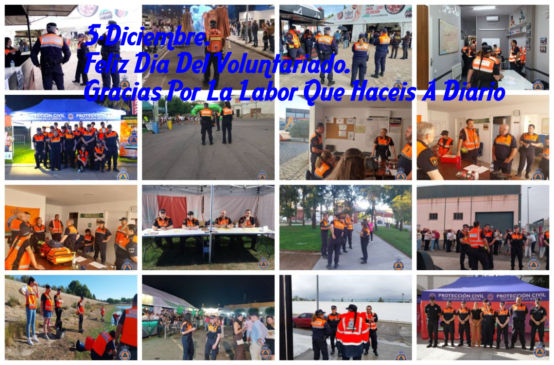 📷 Desde nuestra Agrupación de Protección Civil,quiero agradecer profundamente la labor de tod@s los voluntari@s que forman parte de esta Agrupación su esfuerzo,dedicacón y corazón que hacen posible que estemos siempre al servicio de la ciudadania. ¡ Gracias por ese compromiso¡