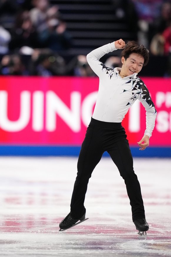 グランプリファイナル 〉 男子 SP #鍵山優真 108.77（1） Photo by Joe