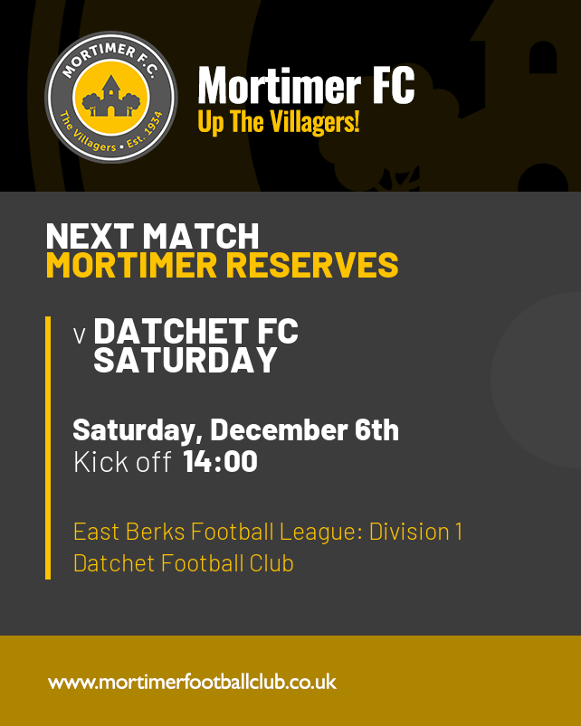 Mortimer Reserves FC tweet media